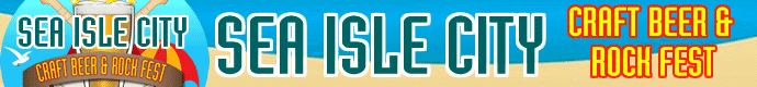 Sea Isle City Craft Beer and Rock Fest - header
