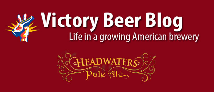 Victory Beer Blog: The Making of Headwaters Pale Ale