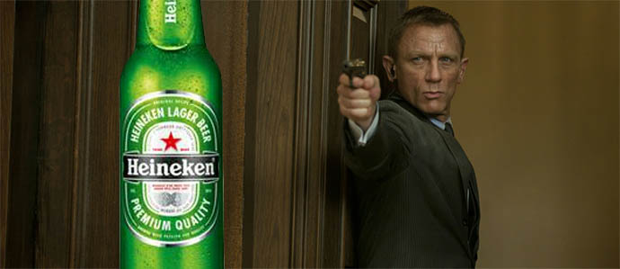 James Bond Swaps Martinis for Heinekens - POLL