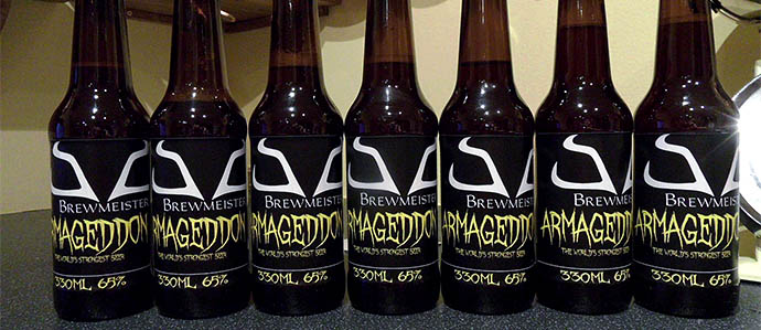 Scotland's Brewmeister Introduces Armageddon, World's Strongest Beer
