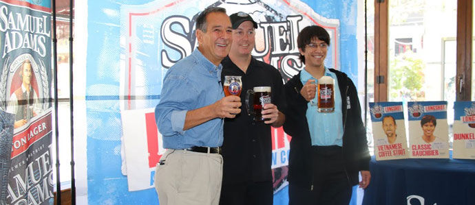 Samuel Adams' Jim Koch Announces Homebrew Longshot Winners at GABF