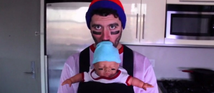 Creep Out All Your Friends with a Fake Baby Filled with Booze