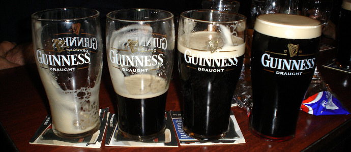 Guinness Reigns Supreme on St. Patrick's Day, According to Untappd