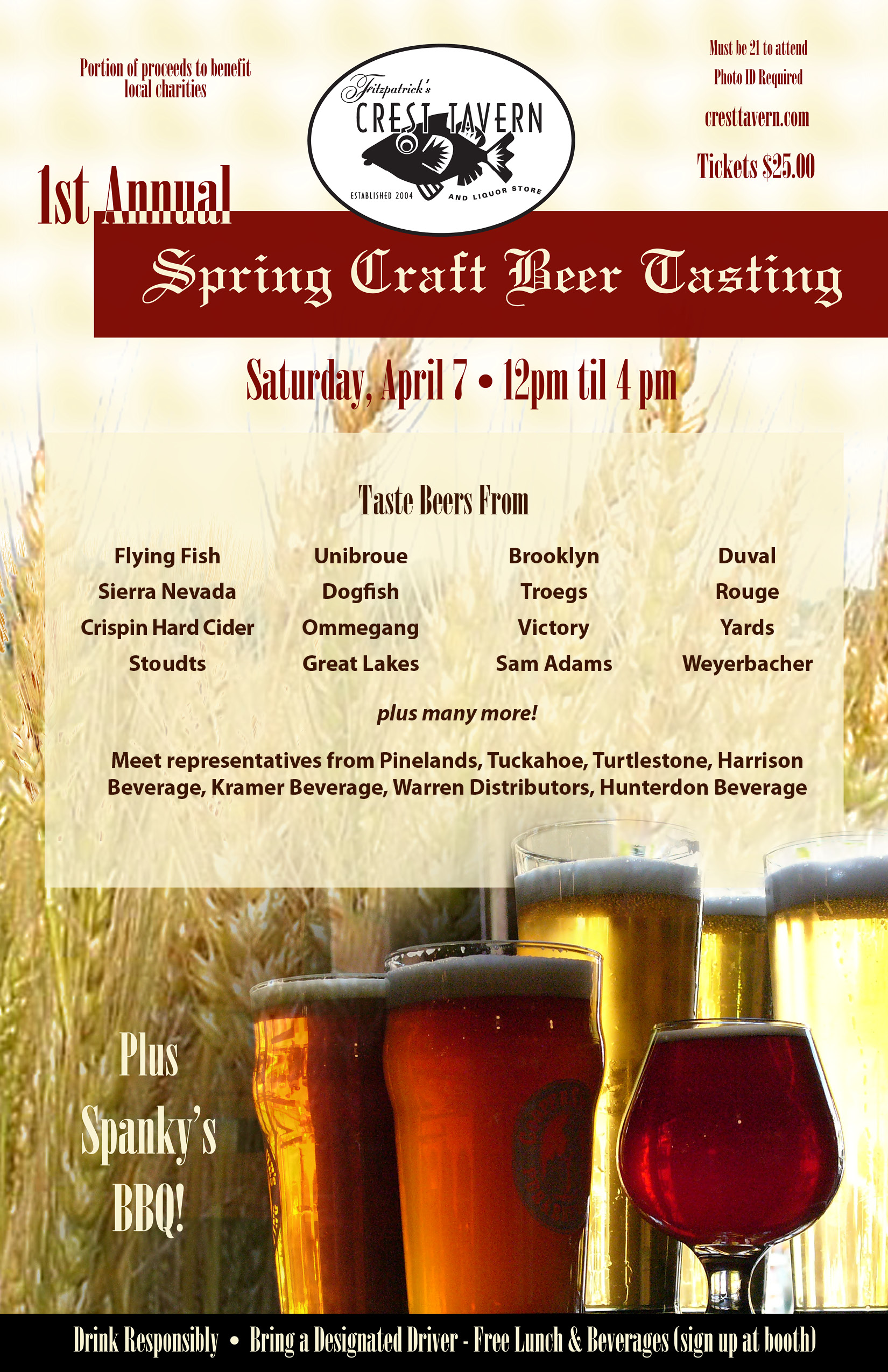 1st Annual Spring Craft Beer Tasting New Jersey Shore The Best Happy Hours, Drinks & Bars